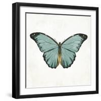 Neutral Butterfly 4-Jace Grey-Framed Art Print