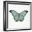 Neutral Butterfly 4-Jace Grey-Framed Art Print