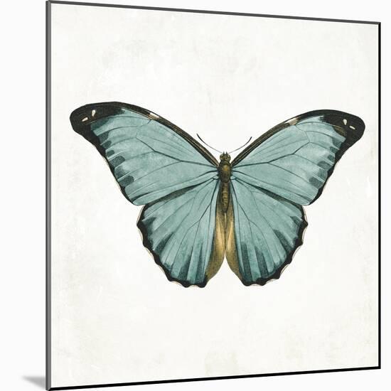 Neutral Butterfly 4-Jace Grey-Mounted Art Print