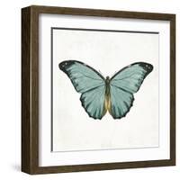 Neutral Butterfly 4-Jace Grey-Framed Art Print