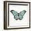 Neutral Butterfly 4-Jace Grey-Framed Art Print