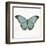 Neutral Butterfly 4-Jace Grey-Framed Art Print