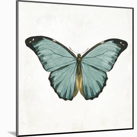 Neutral Butterfly 4-Jace Grey-Mounted Art Print