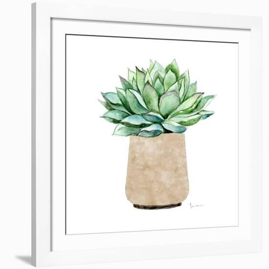 Neutral Cactus III-Janet Tava-Framed Art Print