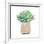 Neutral Cactus III-Janet Tava-Framed Art Print