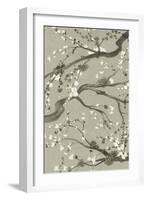 Neutral Cherry Blossoms II-Grace Popp-Framed Art Print