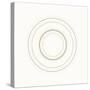 Neutral Circles On White-Ruth Palmer-Stretched Canvas