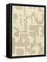 Neutral Cutout II-Victoria Barnes-Framed Stretched Canvas