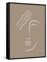 Neutral Faces I-Farida Zaman-Framed Stretched Canvas