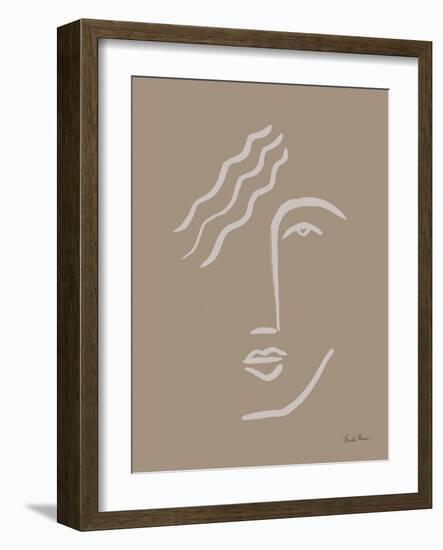 Neutral Faces I-Farida Zaman-Framed Art Print