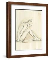 Neutral Figure Study I-Ethan Harper-Framed Art Print