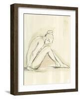 Neutral Figure Study I-Ethan Harper-Framed Art Print