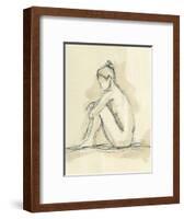 Neutral Figure Study II-Ethan Harper-Framed Art Print