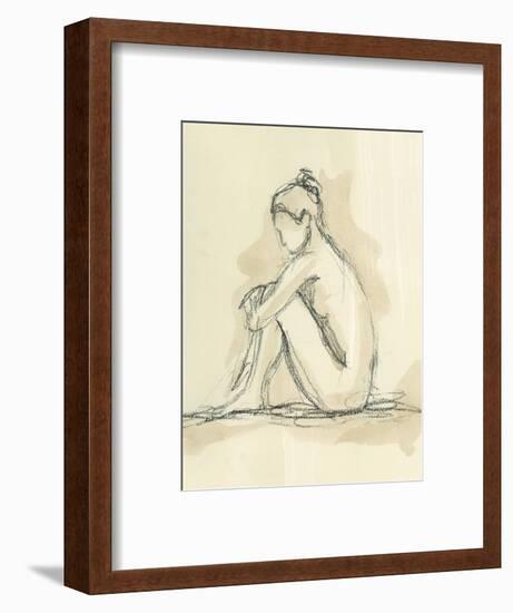 Neutral Figure Study II-Ethan Harper-Framed Art Print