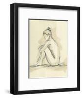 Neutral Figure Study II-Ethan Harper-Framed Art Print