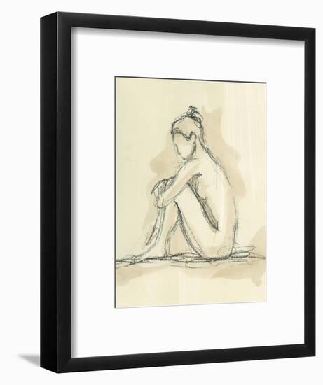 Neutral Figure Study II-Ethan Harper-Framed Art Print