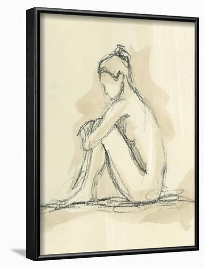 Neutral Figure Study II-Ethan Harper-Framed Art Print