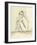 Neutral Figure Study II-Ethan Harper-Framed Art Print