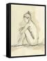 Neutral Figure Study II-Ethan Harper-Framed Stretched Canvas