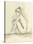 Neutral Figure Study II-Ethan Harper-Stretched Canvas