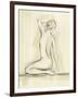 Neutral Figure Study IV-Ethan Harper-Framed Art Print