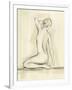 Neutral Figure Study IV-Ethan Harper-Framed Art Print