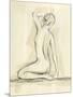 Neutral Figure Study IV-Ethan Harper-Mounted Art Print