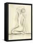 Neutral Figure Study IV-Ethan Harper-Framed Stretched Canvas