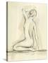 Neutral Figure Study IV-Ethan Harper-Stretched Canvas