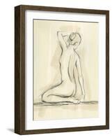 Neutral Figure Study IV-Ethan Harper-Framed Art Print