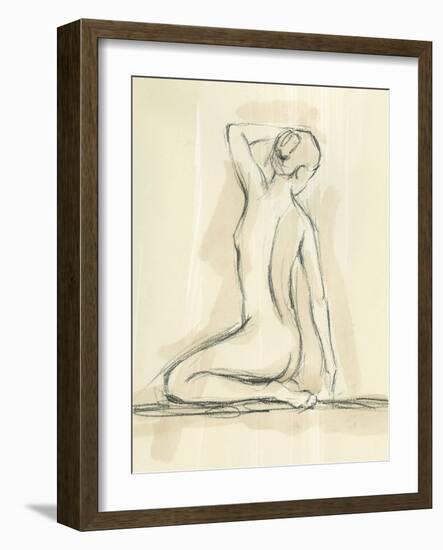 Neutral Figure Study IV-Ethan Harper-Framed Art Print