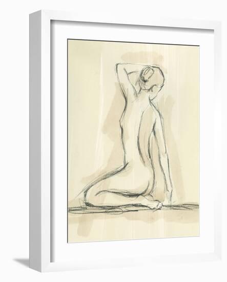 Neutral Figure Study IV-Ethan Harper-Framed Art Print