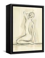 Neutral Figure Study IV-Ethan Harper-Framed Stretched Canvas