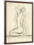 Neutral Figure Study IV-Ethan Harper-Framed Art Print