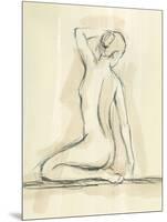 Neutral Figure Study IV-Ethan Harper-Mounted Art Print