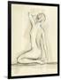 Neutral Figure Study IV-Ethan Harper-Framed Art Print