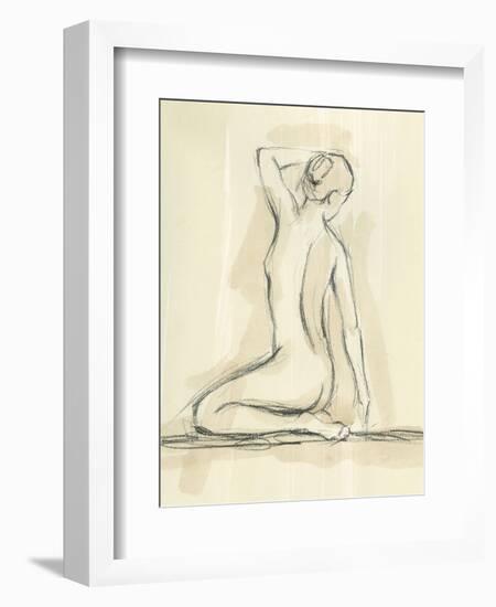 Neutral Figure Study IV-Ethan Harper-Framed Art Print