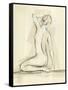 Neutral Figure Study IV-Ethan Harper-Framed Stretched Canvas