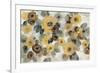 Neutral Floral Beige I Yellow Flowers-Silvia Vassileva-Framed Art Print