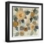 Neutral Floral Beige II-Silvia Vassileva-Framed Art Print