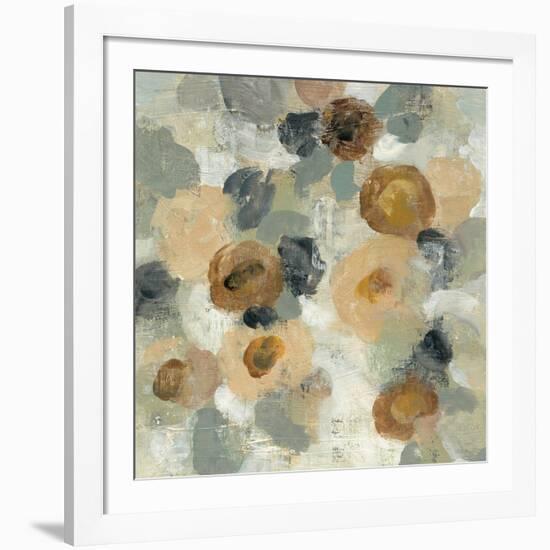 Neutral Floral Beige III-Silvia Vassileva-Framed Art Print