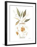 Neutral Floral II-Janet Tava-Framed Art Print