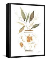 Neutral Floral II-Janet Tava-Framed Stretched Canvas