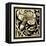 Neutral Floral Motif I-Vision Studio-Framed Stretched Canvas