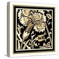 Neutral Floral Motif I-Vision Studio-Stretched Canvas