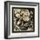 Neutral Floral Motif I-Vision Studio-Framed Art Print