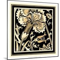 Neutral Floral Motif I-Vision Studio-Mounted Art Print