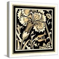 Neutral Floral Motif I-Vision Studio-Stretched Canvas