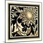 Neutral Floral Motif II-Vision Studio-Mounted Art Print