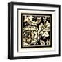 Neutral Floral Motif III-Vision Studio-Framed Art Print